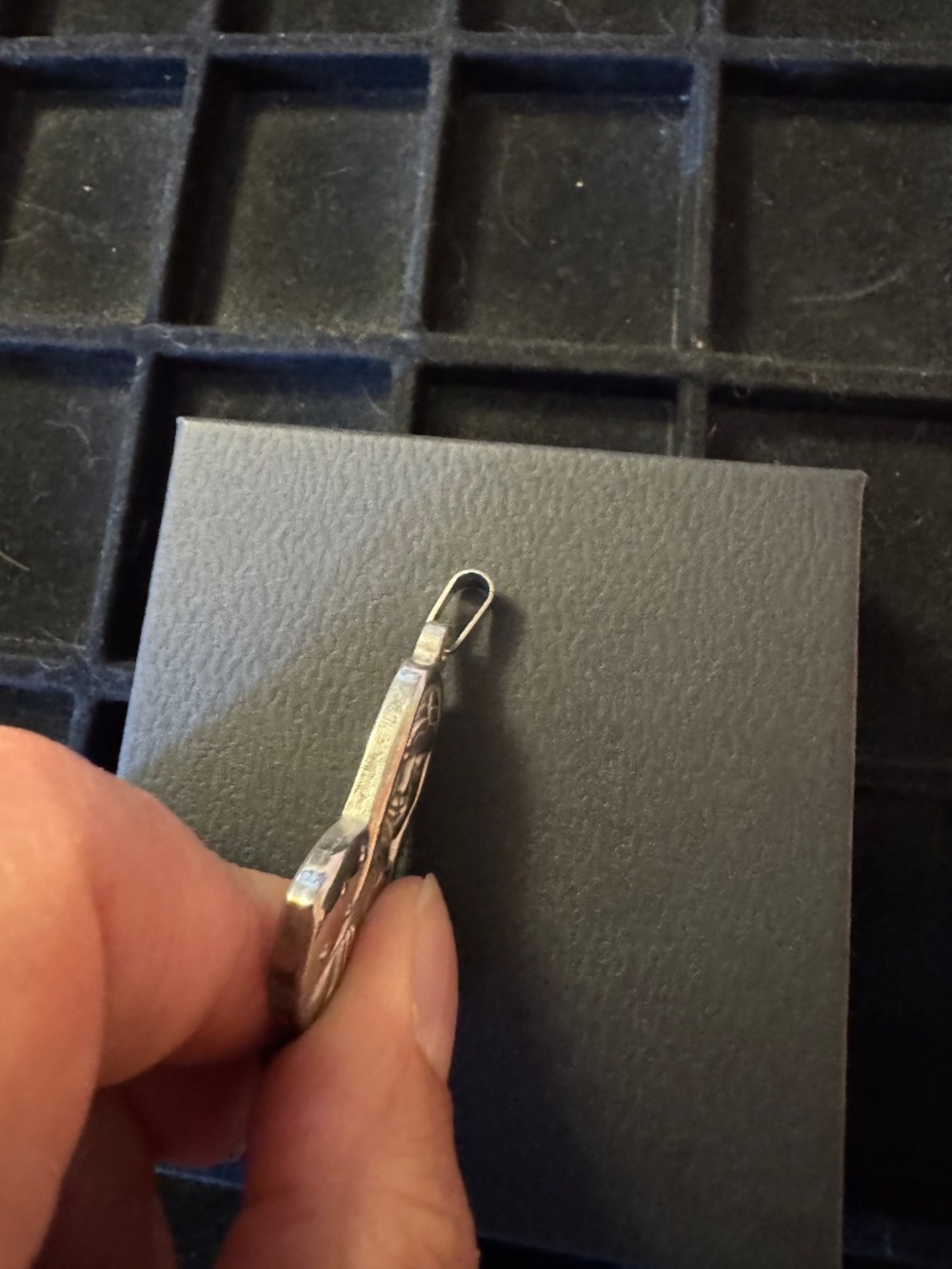 Our Lady of Guadalupe Necklace Stainless Steel Large - Picture 4 of 9